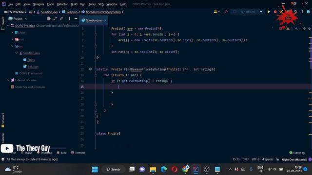 FRUITS TCS XPLORE CPA IPA JAVA OOPS CODING QUESTION 35 MARKS смотреть онлайн