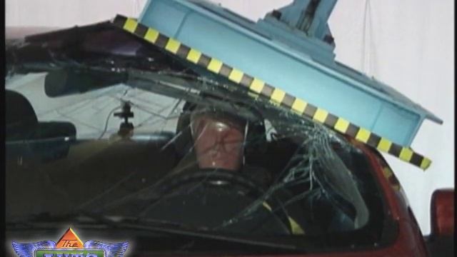 Roof Crash Test Results from IIHS смотреть онлайн