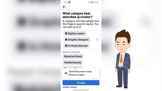Facebook Page Create Nahi ho raha hai | Facebook Page Create Something Went wrong. Please try again смотреть онлайн