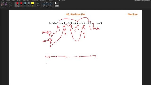 partition list | partition list leetcode | leetcode 86 | linked list смотреть онлайн