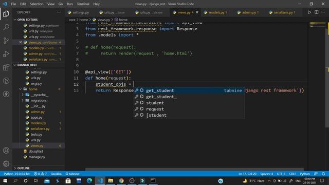 Model Serializers in Django Rest framework | Serializers in Django | Django Rest framework tutorial смотреть онлайн