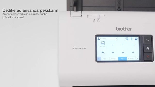 Brother ADS-4900W Skanner смотреть онлайн