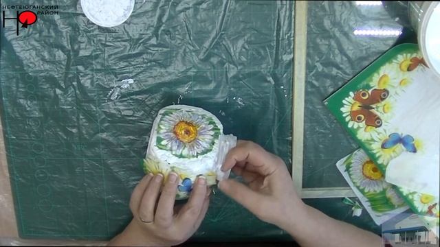 Мастер-класс декупаж  яйцом 