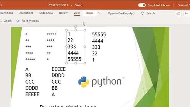 pattern in python смотреть онлайн