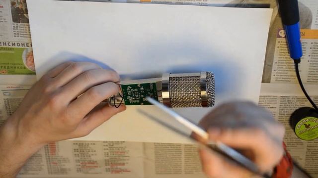 ? BM-800 Доработка микрофона (DIY) | Студийный звук после переделки | [ДенДи]