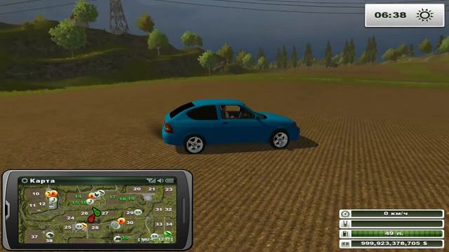 Farming Simulator 2013-обзор модов:Лада Приора смотреть онлайн