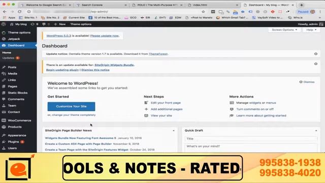 How to Integrate Google Webmaster code in Website - Static & WordPress site in 2109 [Hindi] смотреть онлайн