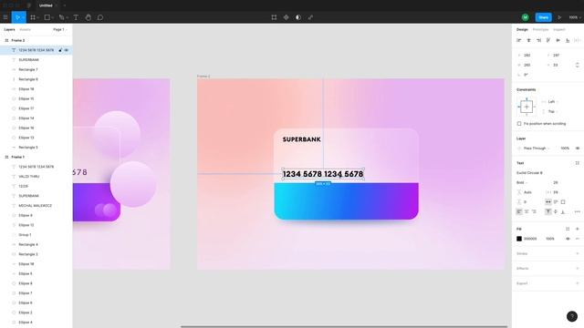 Glassmorphism UI - Free Figma Tutorial - 100 000 designers took it! смотреть онлайн