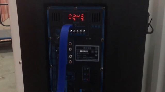 Караоке колонка комбоусилитель Temeisheng GD15-02 смотреть онлайн