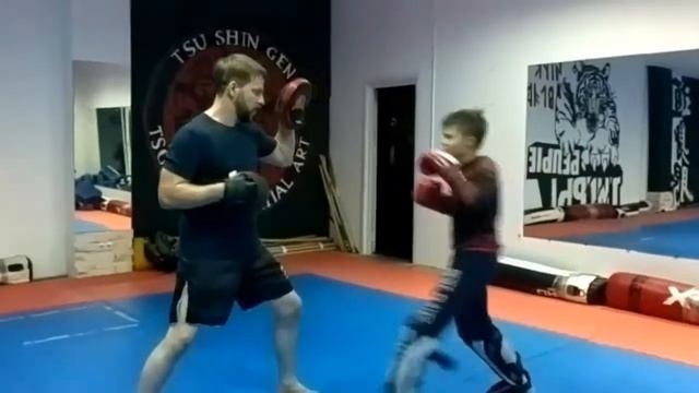 Работа на лапах // TSG.mixfight смотреть онлайн