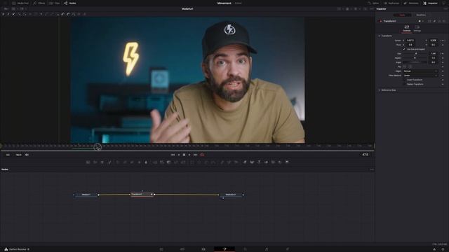 How to Add REALISTIC Camera Movement & Shake in DaVinci Resolve 18 Tutorial смотреть онлайн