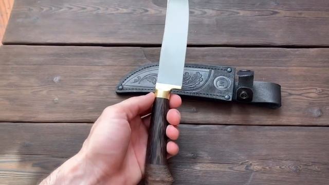 Кованый Пчак из стали Х12МФ. обзор ножа смотреть онлайн