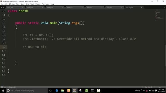 Dynamic Method Dispatch : Solution 4 Override Method in Java Program смотреть онлайн