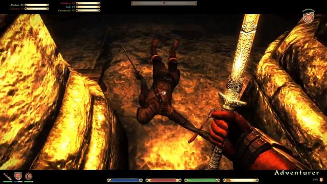 The Elder Scrolls IV: OBLIVION - Permadeath - No metarol - Mods de dificultad - TERMINA FATAL смотреть онлайн