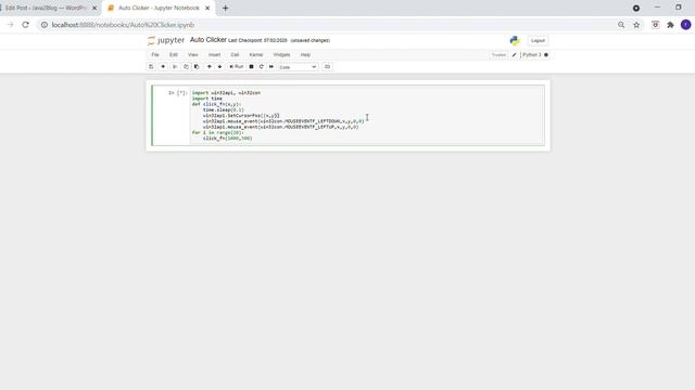 Make auto clicker in Python - Output 3 смотреть онлайн
