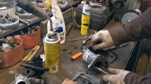 Чистка заклинившей геометрии турбины 1.9 TDI AFN