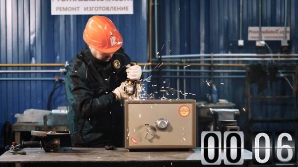 Вскрываем сейф Valberg ASM.30-CL за минуту. Проверка сейфа Valberg на прочность.