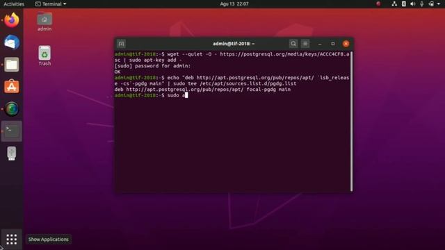 tutorial install pgadmin di linux ubuntu смотреть онлайн
