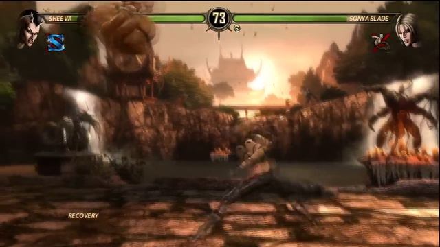 Mortal Kombat 9-Test Your Luck-Sheeva vs Sonya смотреть онлайн