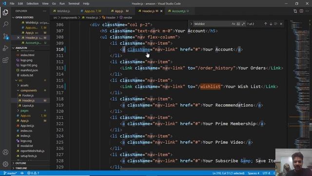 Amazon Development #58 - How to Link React Pages with React Router DOM Links смотреть онлайн
