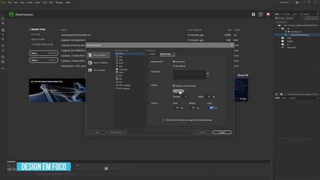 Curso Essencial Adobe Dreamweaver CC 2017 - Aula 29 Framework Bootstrap смотреть онлайн