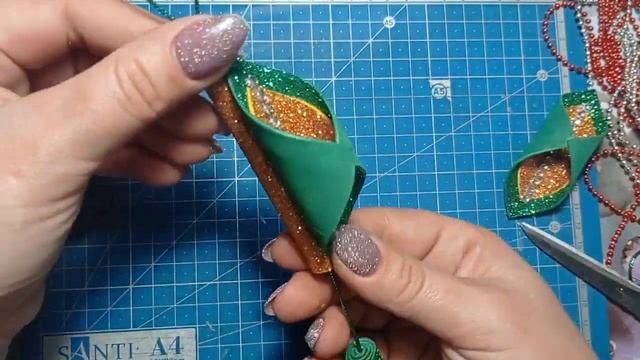 DIY Christmas ornament. Красивые игрушки на ёлку своими руками. Бери и делай ?. Очень просто !!! смотреть онлайн