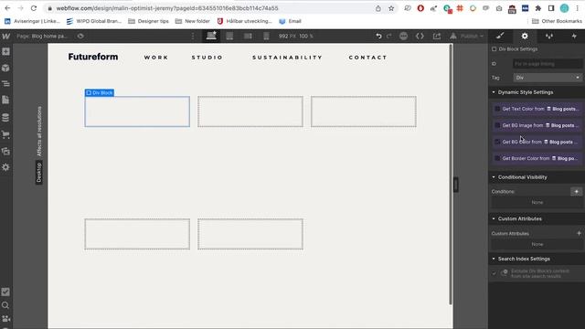 Webflow CMS for blogs and portfolios - step by step guide смотреть онлайн