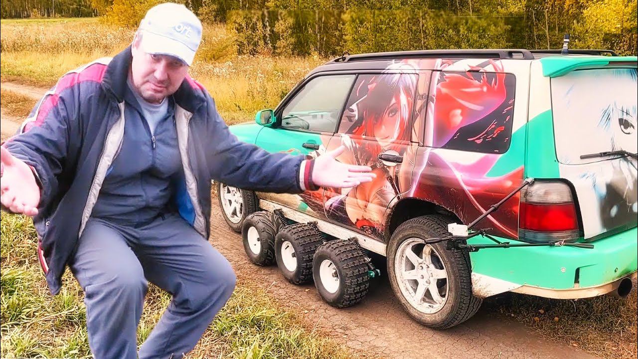 Левый бок 100км/ч ! поехали, испытания в полях смотреть онлайн