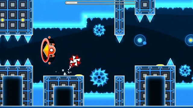 Проходим онлайн-уровни в гд!!!!! (2 часть) продолжение. Я прошел уровень смотрите до конца. смотреть онлайн