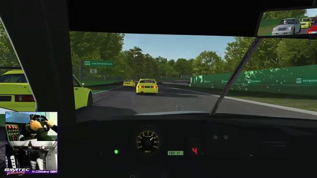 rFactor2 - Mercedes 190E Cosworth - IMOLA - Max attack from Ai - Reiza смотреть онлайн