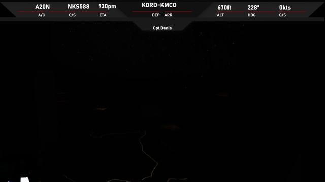 MSF2020 | KORD-KMCO| A320neo | Spirit 588 смотреть онлайн