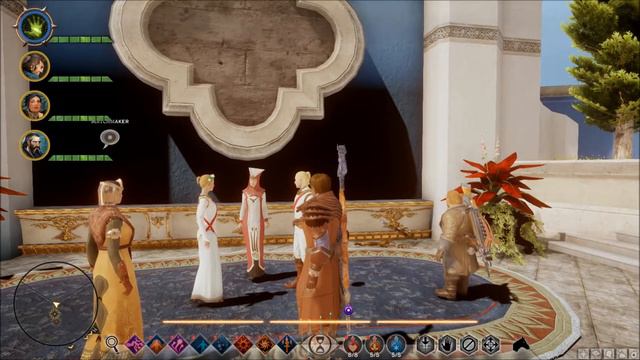 Dragon Age Inquisition: Inquisitor giving a marriage his blessing смотреть онлайн