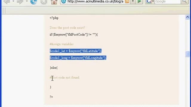 Post code Search engine in php part2 смотреть онлайн