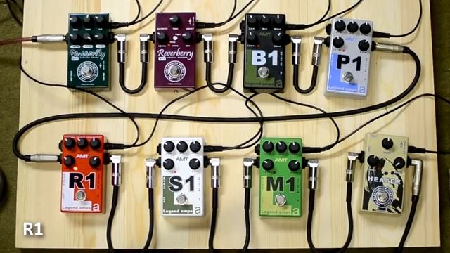 Legend Amps - AMT Electronics M1, S1, R1, P1, B1 comparison (featured HR-1) смотреть онлайн