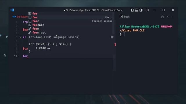 [PHP CLI] Exercício #1 - EXIBINDO NOMES EM FORMA DE ESCADA смотреть онлайн