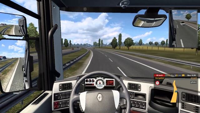 Test Driving the BRAND-NEW Renault Magnum in Amsterdam | Eurotruck Simulator 2 смотреть онлайн