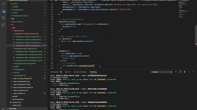 Angular to MongoDB connectivity part 4 смотреть онлайн