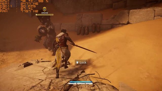 HP Omen 15-CE054NA, Geforce 1050 Ti, i7-7700HQ Assassin's Creed Origins Benchmark смотреть онлайн