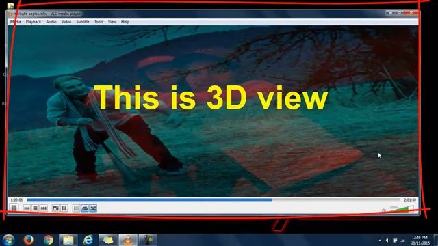 3D Movie : How to watch movie in 3D View in VLC media player смотреть онлайн