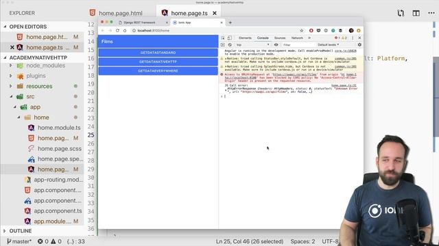 How to Fix CORS Issues with Native HTTP Calls смотреть онлайн