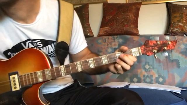 Framus Tenor Guitar Peter Kraus With Amp