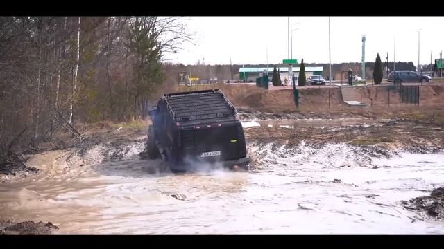 Testing HUMMER H2 on the most EXTREME off-road trail. смотреть онлайн