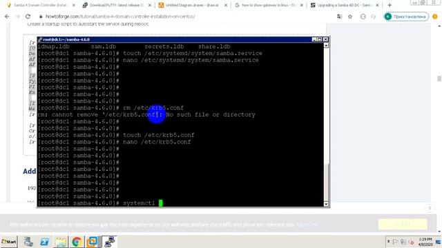 Install and configuration Samba4 DC смотреть онлайн