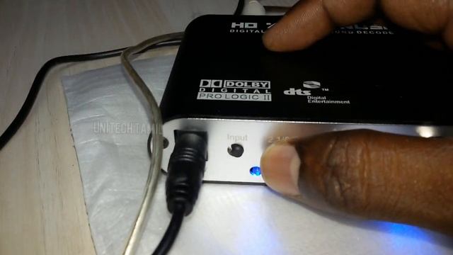 HD AUDIO RUSH  SURROUND DECODER ? 5.1 DOLBY, DTS ANALOG OUT எடுப்பது எப்படி?