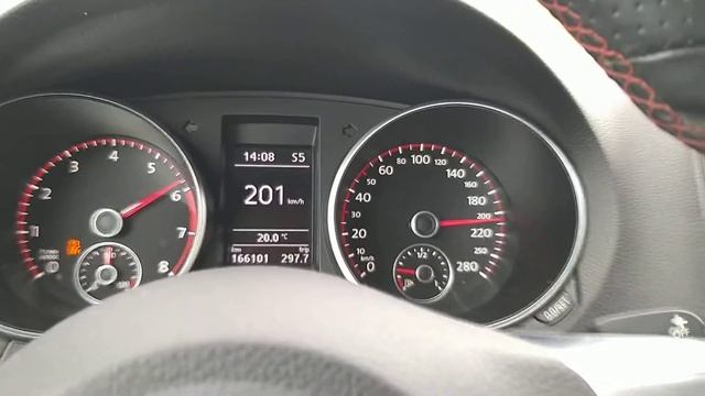 VW Golf 6 GTI  DSG  Stage1  0-250km/h