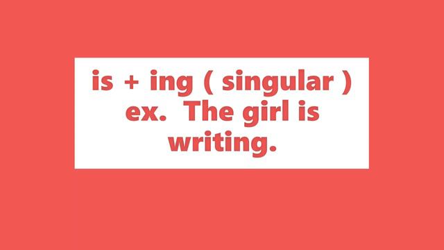 Present Continuous ( Basic ) смотреть онлайн