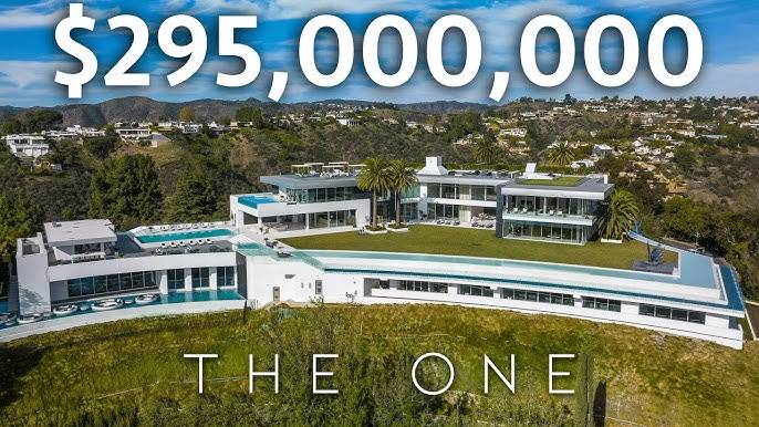 Touring the MOST EXPENSIVE HOUSE in the United States! смотреть онлайн