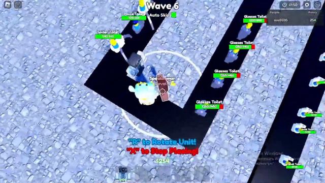 как быстро получить монеты в Roblox в скибиди тойлет Tower defence смотреть онлайн