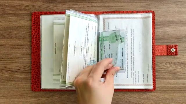 Органайзер для документов А5 / папка для семейных документов смотреть онлайн