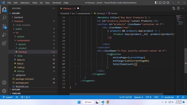 React JS Ecommerce Website in Tamil | Part 1 смотреть онлайн
